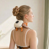 4D Bionic Hand Neck and Shoulder Massager with Silicone Massage Nodes, Ergonomic Cervical Relaxation V1341-ZY-PZWFAHJG-WHITE