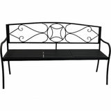 Otis Metal Garden Bench 150x87cm V637-E030257