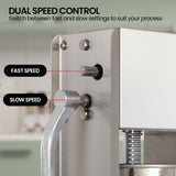 Pronti 5L Stainless Steel Vertical Sausage Stuffer SSG-STR-VTL-5L