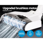 Devanti Handheld Wet Dry Vacuum Cleaner Mop Brushless Vacuums HEPA Filter 250W VAC-CL-WD-WH