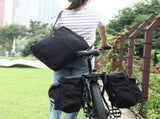 3 In 1 Multifunction Road Mountain Bike Bag Rear Seat Trunk Bag With Waterproof Rain Cover V1369-AZ3-W-15838