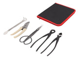 5Pcs Bonsai Tool Set Kit Carbon Steel Bonsai Scissors Rake Branch Cutter Pruning Shears Pliers V1294-YM0512-3111220300311