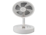 Folding Telescopic Fan 4 Speed USB Charging Remote Control Portable Desktop Floor Fan with Light for V1294-YM0715-3113220109911