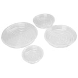 20pcs Plant Saucer Tray 6in 8in 10in 12in Heavy Duty Plastic Clear Flower Plant Pot Drip Tray for V1294-YM0703-3111230137911