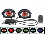 Evil Eye LED Dynamic Headlight, Universal LED Lens Light for Car Motorcycle Modification, 2 PC, V1369-AZ3-W-10278
