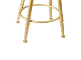 Levede 4x Bar Stools Swivel Kitchen Bar Chair White BR1042-2-WHX2