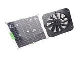 100W 18V Solar Panel Powered Exhaust Fan 13.5 Inch Solar Powered Attic Ventilator for Pet House V1294-YM0703-3111230119411