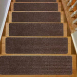 GOMINIMO Set of 15 Non Slip Carpet Stair Tread 20.3 x76cm V227-3720402132140