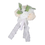 Wedding Bouquet Vivid Color Holding Flowers Romantic Handmade Elegant Holding Flowers For Parties V1294-YM0703-3115230037111