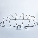 Garden Garland Metal Pack,Wire Wreath Frame,Autumn Shaped Metal Wreath,Large Metal V1370-AZ4-16683