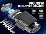 1.5KW Electric Motor 1400 rpm, AC 220240V 9.85A, 90L, B3 Frame, Air Compressor Motor Single Phase, V952-TYJLIECDJ172RCGCBV7