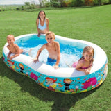 Intex Swim Center Snorkel Fun Inflatable Pool 56490NP