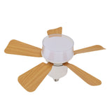 Socket Ceiling Fan Light with Remote Dimmable Small Ceiling Fan 3 Colors Easy Install Screw in E26 V1294-YM0901-3119250026411