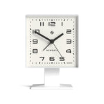 Newgate Victor Alarm Clock Pebble White V398-NGALM/VIC67PW