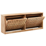 Shoe Storage Bench 94x20x38 Cm Solid Walnut Wood 43_247599