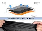 11-13ft Boat Cover Trailerable Marine Grade 600D Black V1188-ZXY-01-7
