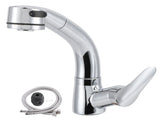 G1/2 Pull Out Bathroom Sink Faucet 360 Degree Rotatable Lift Type Hot and Cold Water Mixer Tap V1294-YM0901-3112200144811
