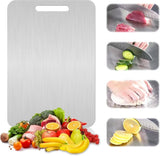 Titanium Double-Sided Cutting Board BPA-Free, 34x23 cm V1188-MS-325-0337