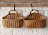 1 Pack Hanging Woven Walls Hanging Storage Woven Shelf Storage Bin Plant V1192-AZ-W-17108