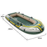 Intex Seahawk 3 Inflatable Boat Set - 3-Person 68380NP