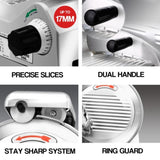 EuroChef Commercial 10 Meat Slicer Food Cutting Machine Electric Deli Shaver V219-COKCMSEUCA103