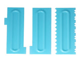 DIY Cream Scraper Combs Fondant Cake Pattern Modeling Tool for Home Kitchen Bakery1Set V1294-YM0714-3118210228612