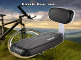 Premium Saddle with Backrest Child Seat Set MTB Rear Luggage Carrier Comfortable & V1189-LC-QP-00152