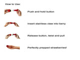 Strawberry Stem Removal Huller Slicer Tool Removing Tomato Persimmon Cherry V1189-LWWAL-20260325-00711
