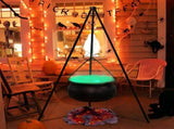 Halloween Decorations Outdoor - Large Witches Cauldron on 54" Tripod Hocus Pocus Candy Bucket, V1107-116-55113