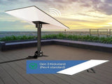 For Starlink Gen 3 Mount Mounting Kit Heavy Duty Roof &Wall 180&deg Adjustable Pole V201-W14015823