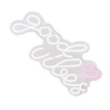 Neon Sign Good Vibes LED Light Acrylic USB Powered Wall Hang Neon Wall Decor for Bar Party Wedding V1294-YM0706-3119230136711