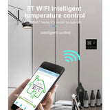 MEIH 85-250V Wi-Fi Smart Thermostat Weekly Programmable Thermostat APP Control Backlight LCD Water V1294-YM0901-H35479W-2