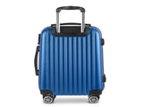 Wanderlite 28 Inch Luggage with TSA Lock Spinner Carry On Hard Shell Travel Suitcase Luggage Case LUG-ABS-CLA-28-BU