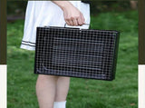 Weekend Essential Portable Foldable BBQ Grill Home & Camping Heavy Duty Steel No Assembly V1232-SKVXHG001