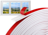 33 Ft Window Grille Inserts Grid Kit- TPE Self-Adhesive Peel and Stick Trim Molding- Flexible V1258-DP02-C-534