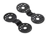 100pcs Shade Cloth Plastic Clips Round Fixing Clips for Greenhouse Outdoor Garden Anti Bird Netting V1294-YM0703-3111230103611