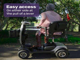 EQUIPMED Mobility Scooter Electric Motorized Ride On E-Scooter for Elderly Older Adult Handicap Aid V219-AGCMSCEMQA3SL