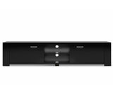 Artiss TV Cabinet Entertainment Unit 160cm Black Maxi FURNI-N-MAXI-TV160N-BK-AB