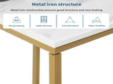 Heavy-Duty C-Shaped End Table with Storage V767-JJ-XZ197