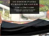Waterproof 210D Oxford Cloth Cover For Outdoor Furniture Set - Protects From Uv Dust And Rain PRL-4276CH