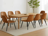 Levede 8x Dining Chairs Kitchen Eames CH1058-4-BRX2