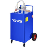 VEVOR 114L Fuel Caddy, Gas Storage Tank & 4 Wheels, with Manuel Transfer Pump, Gasoline Diesel Fuel V952-SYJYCLSGJL4303U9BV0