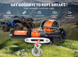 Electric Winch ATV UTV 2041 kg Synthetic Rope Waterproof Remote Control V952-ATVHCSJPYXWXMCF1OV9