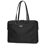 Black Womens Work Tote Bag New Fashionable Laptop Bag, Large Capacity Business Briefcase, Commute V888-ELOSUNG13203