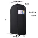 Travel Garment Bag with Zipper Pocket, Suit Bag for Suits, Dresses, Coats Men Suit Cover With V1192-AZ-W-0087