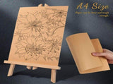 Thick Kraft Cardstock Brown Craft Paper for Decoration Handmade Projects V1366-AZ2-W-22408