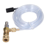 Chemical Injector Brass Stainless Adjustable Downstream Injector with 9.8ft Tube for Pressure Washer V1366-AZ2-W-18607
