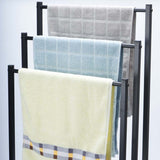 3 Tier Metal Towel Rack Freestanding Bathroom Organizer Rail V178-66700