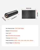 Plastic Sheeting Heavy Duty 10' x 100', 6 Mil Thick Plastic Sheeting Roll, Plastic Drop Cloth V952-SLM10FT100FT75M0GV0