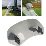 Motorcycle Windshield Adjustable Clip On Windscreen Wind Deflector Windshield Accessories For V1188-MS-227-1353